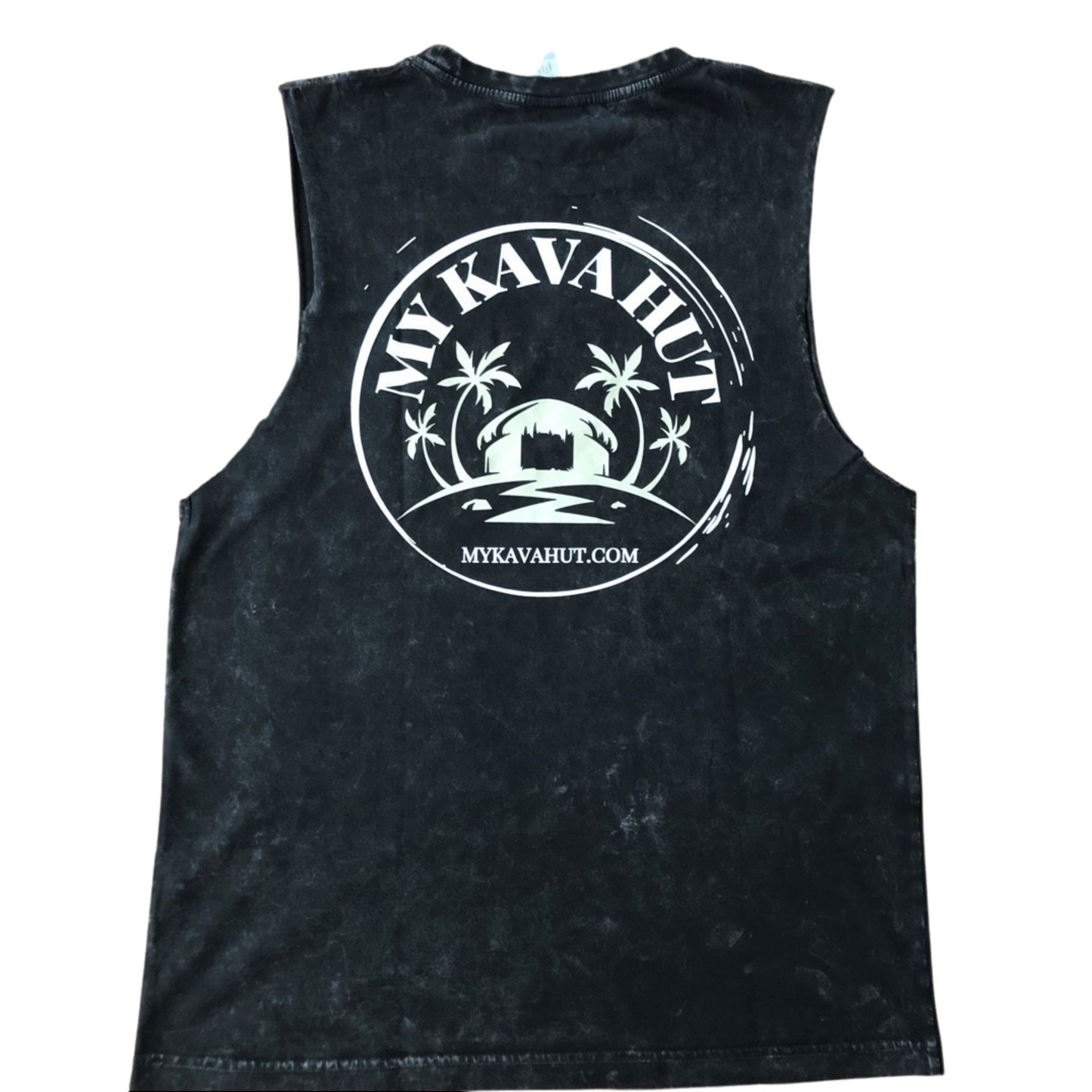 Unisex Stonewashed Muscle Tee
